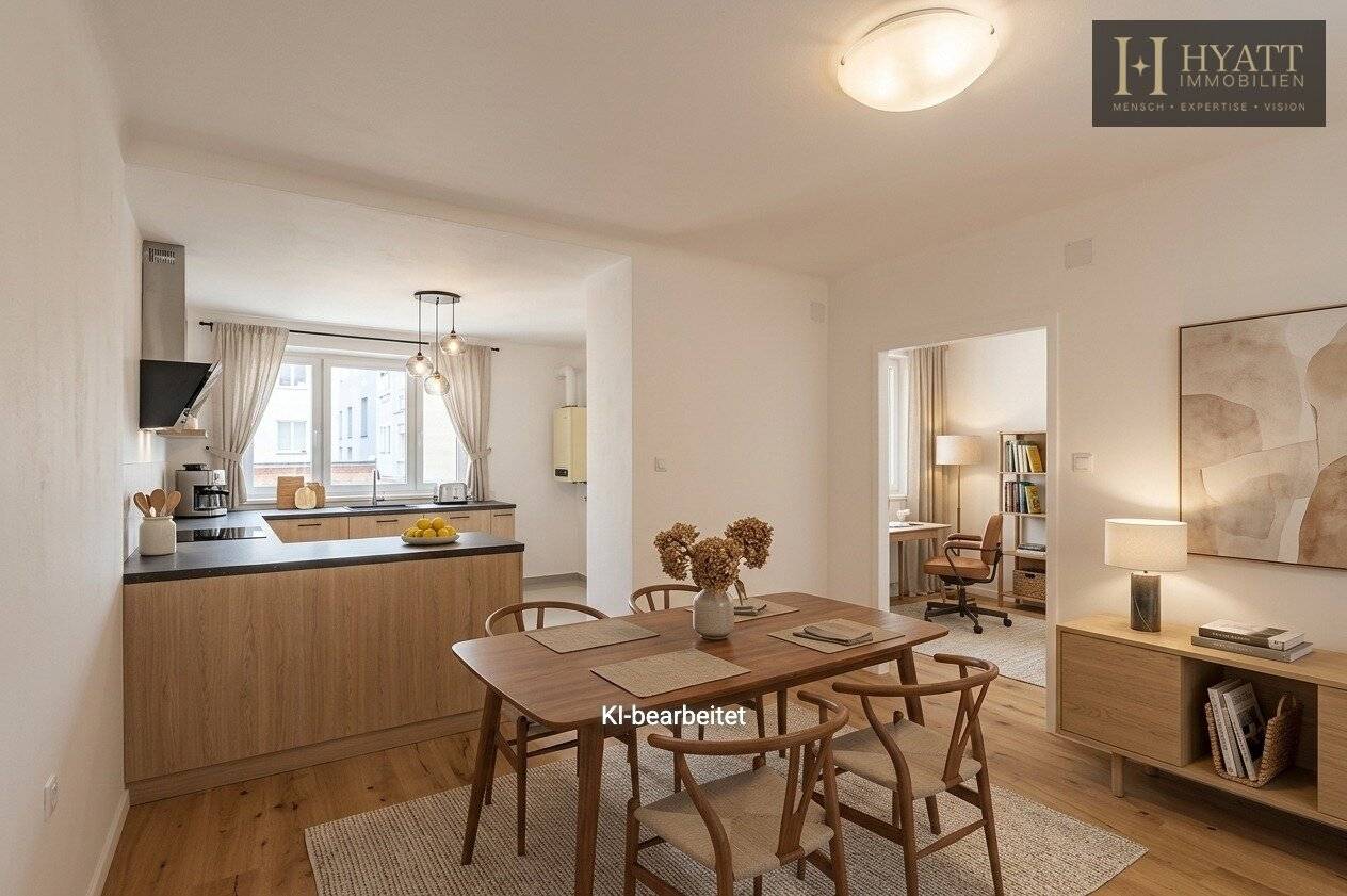 Ground floor apartment with loggia and courtyard view in Ottakring