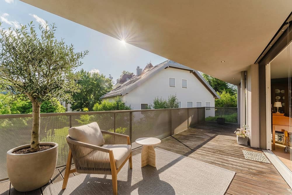 Bright Terrace Apartment with Southwest Terrace in Aigen