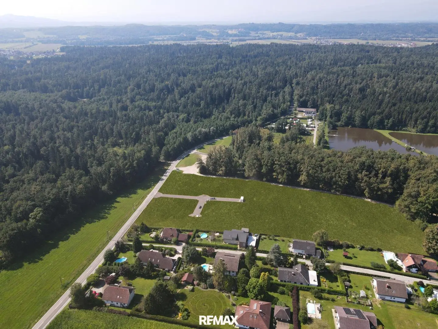 Sunny building plot near the lake close to Graz