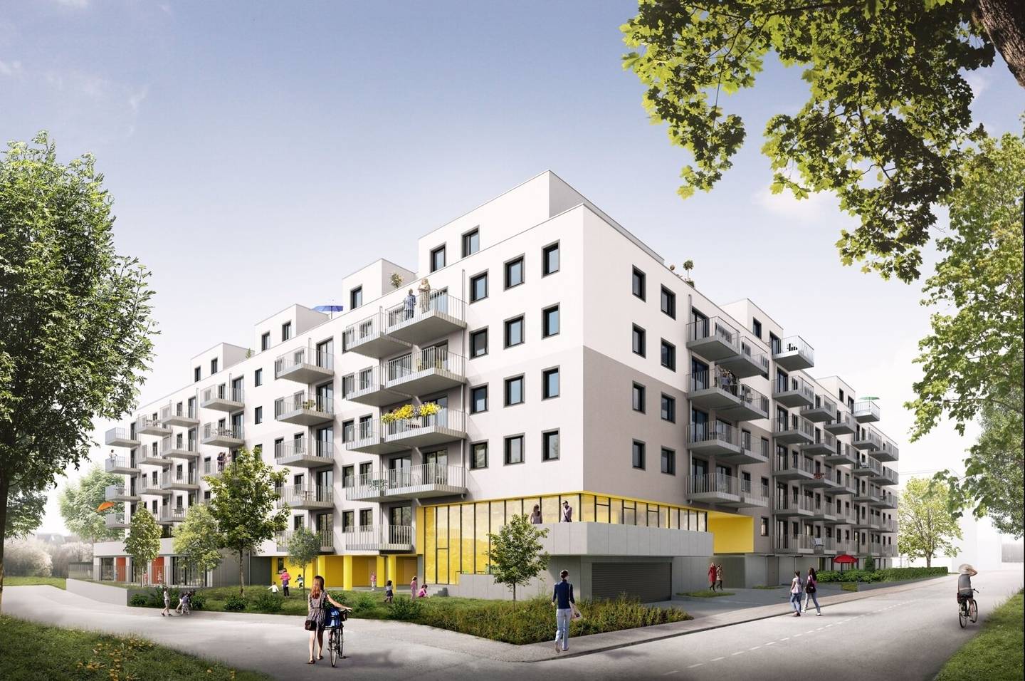 Dachgeschosswohnung mit Terrasse nahe U1 Altes Landgut