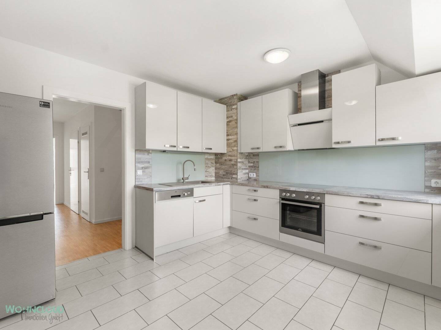 Maisonette apartment with fitted kitchen and garden access in Hetzendorf