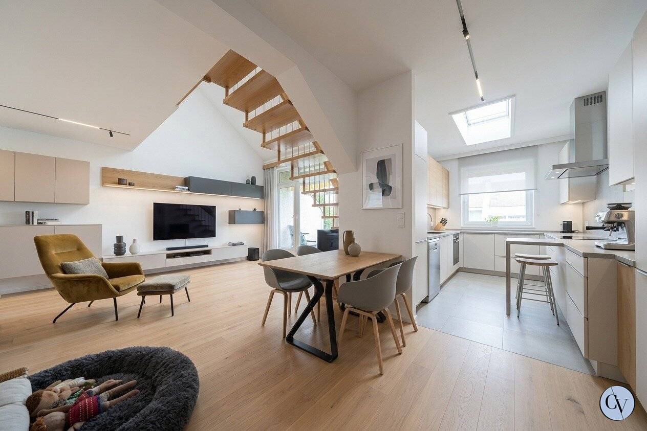 Maisonettewohnung mit Südwestterrasse und Grünblick