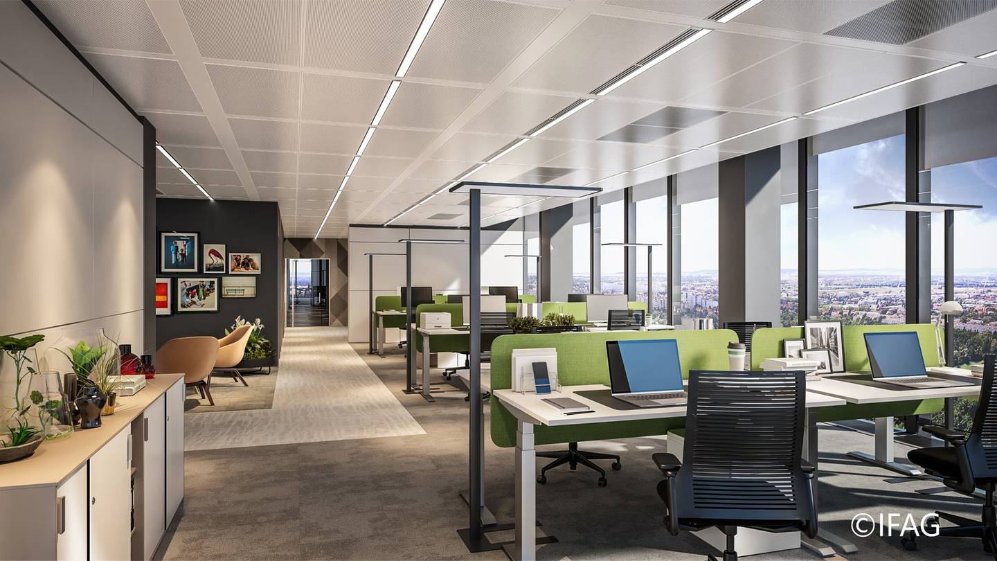 Office Space with Panoramic View in myhive Twin Tower