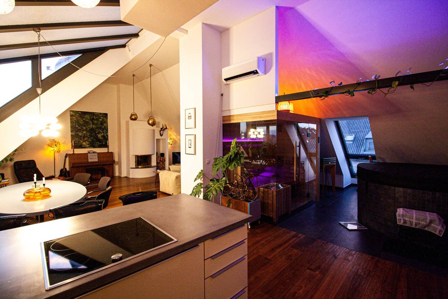 Maisonettewohnung mit Wellnessbereich und Bergblick
