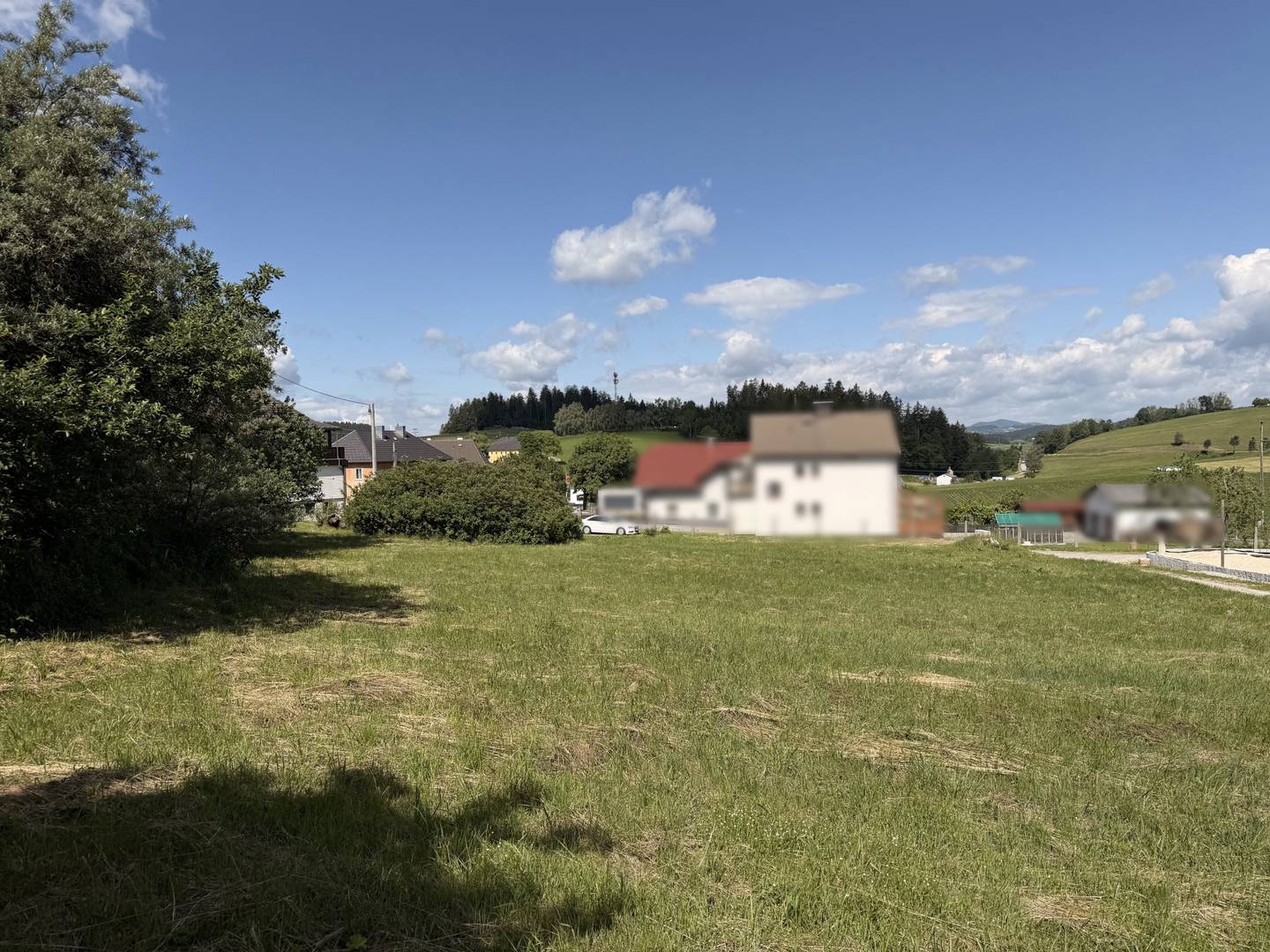 Baugrundstück mit Glasfaseranschluss in Zentrumsnähe
