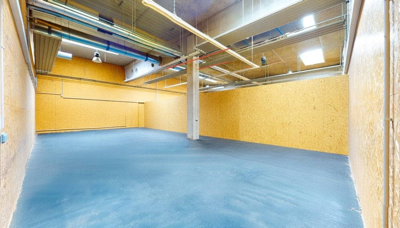 Commercial hall with sectional door in Business Park Klagenfurt Airport