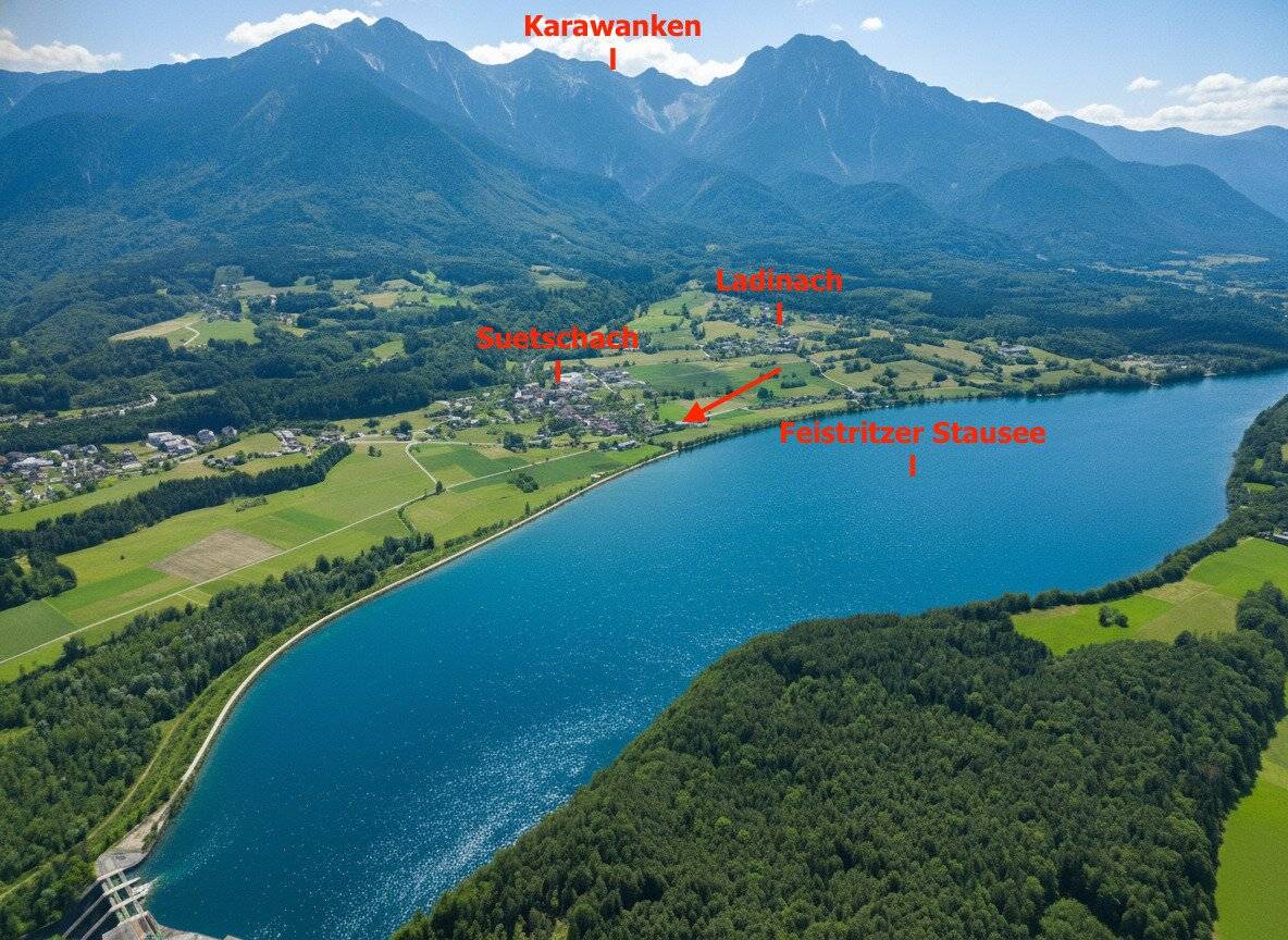 Baugrundstück mit unverbaubarem Grünblick am Feistritzer Stausee