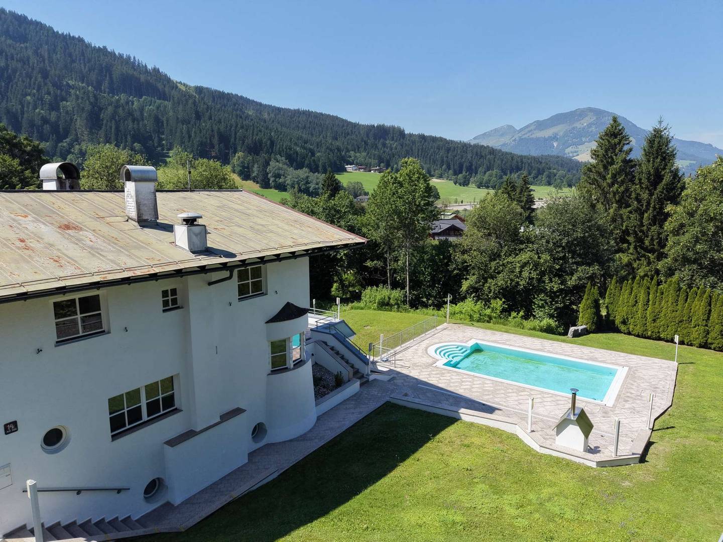 Villa with Pool and Terrace near Schwarzsee