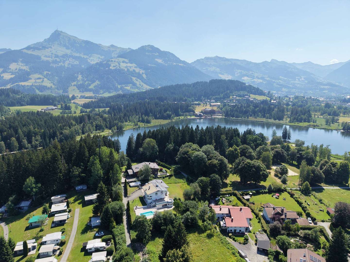Villa with Pool and Terrace near Schwarzsee
