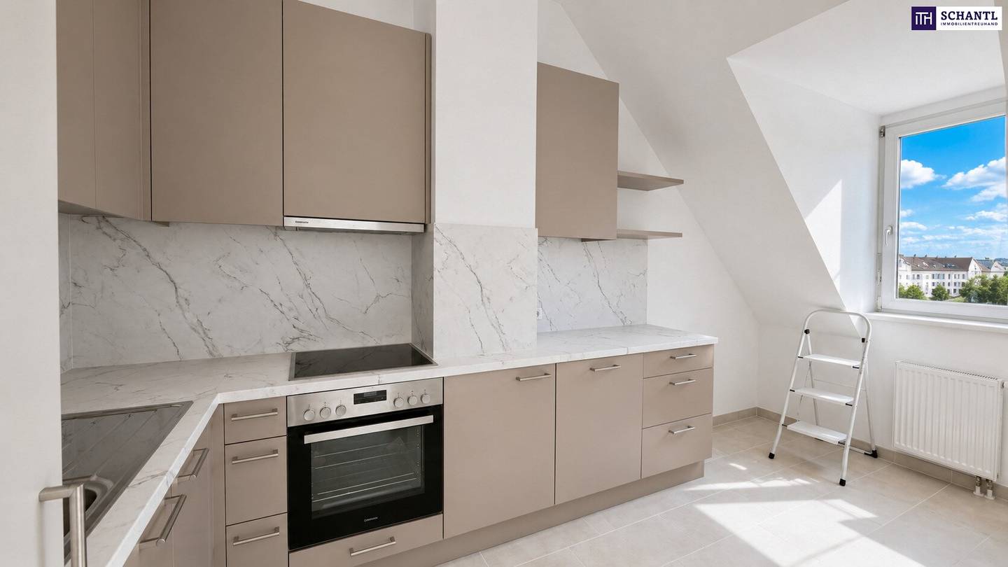 Maisonettewohnung mit Terrasse in Margareten