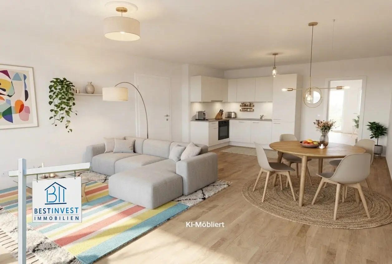 Moderne Erstbezugsw Wohnung mit Parkett und Fußbodenheizung