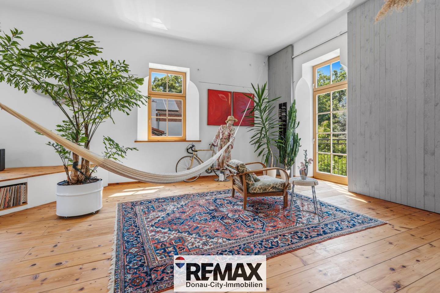 Historisches Loft mit Balkon am Auwald