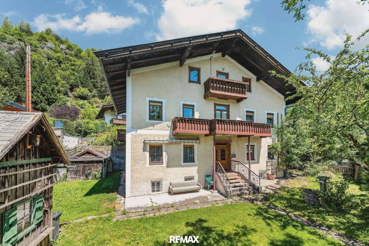 Sonnenverwöhntes Grundstück mit historischem Landhaus in Brixlegg