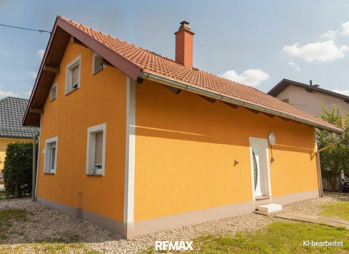 Einfamilienhaus mit Garten und saniertem Dach