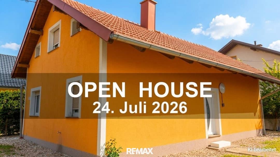 Einfamilienhaus mit Garten und saniertem Dach
