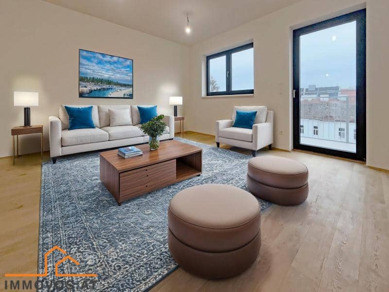 Neubauwohnung mit Balkon im ruhigen Innenhof