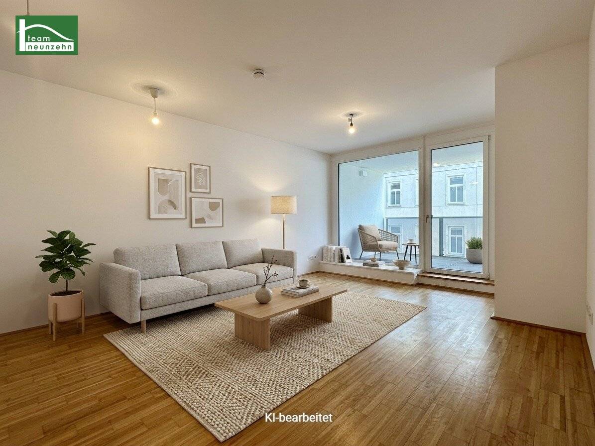 New build apartment with terrace and loggia in Meidling