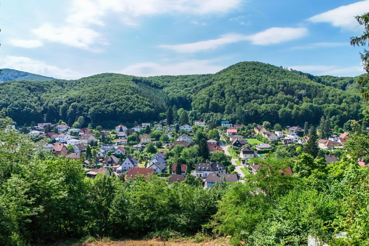 Sonniger Bauplatz mit Fernblick am Sagberg