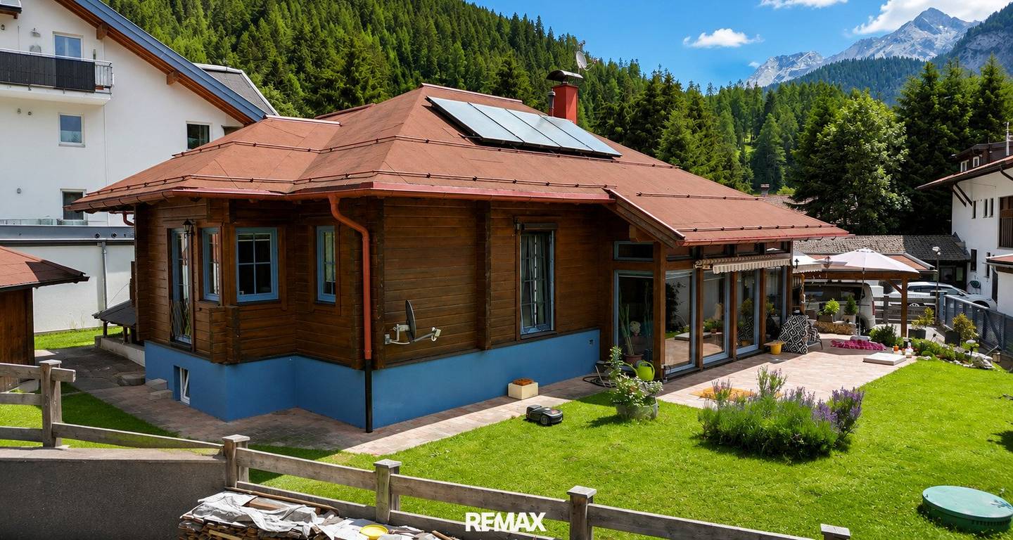 Einfamilienhaus mit Terrasse und Garten in Ehrwald
