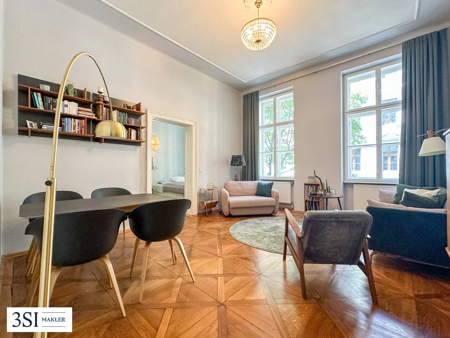 Charming Altbau Gem with Balcony in Prime Location
