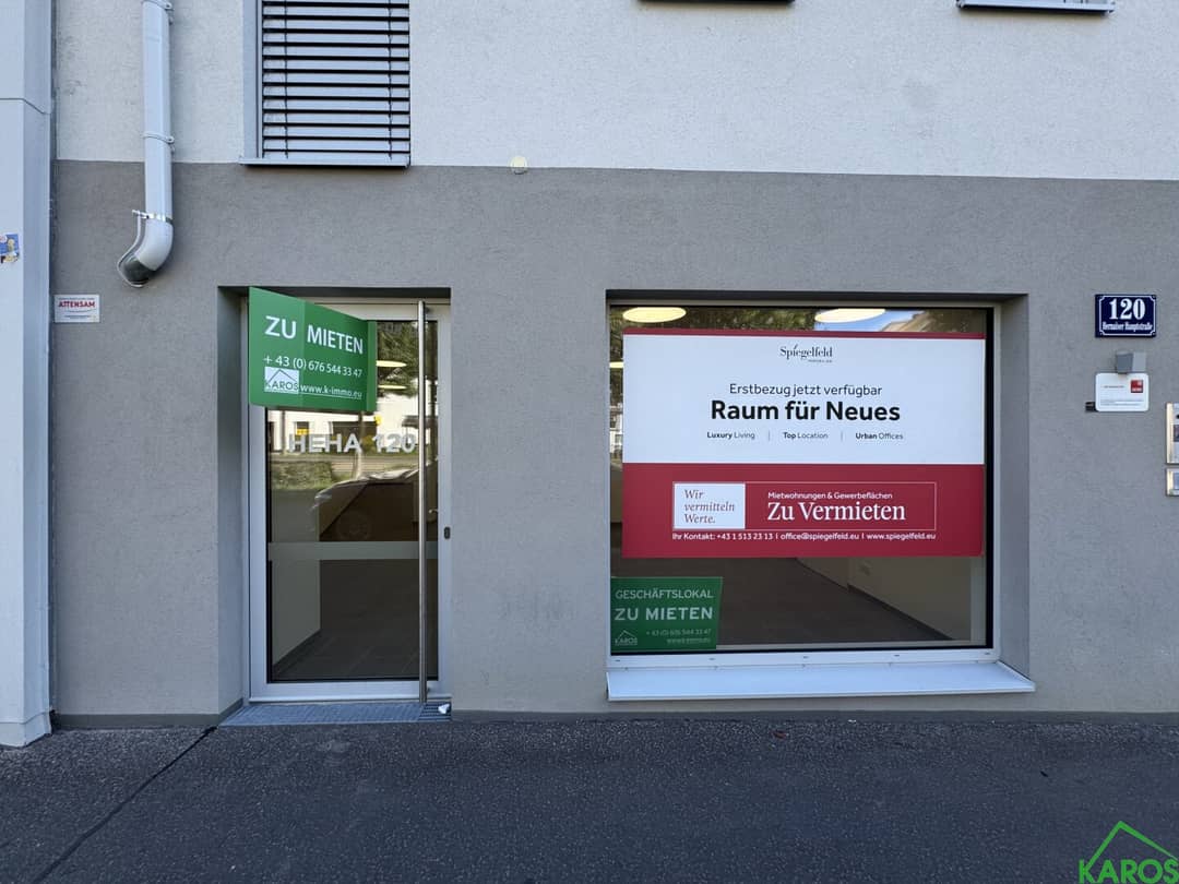 Außenansicht vom Geschäft
