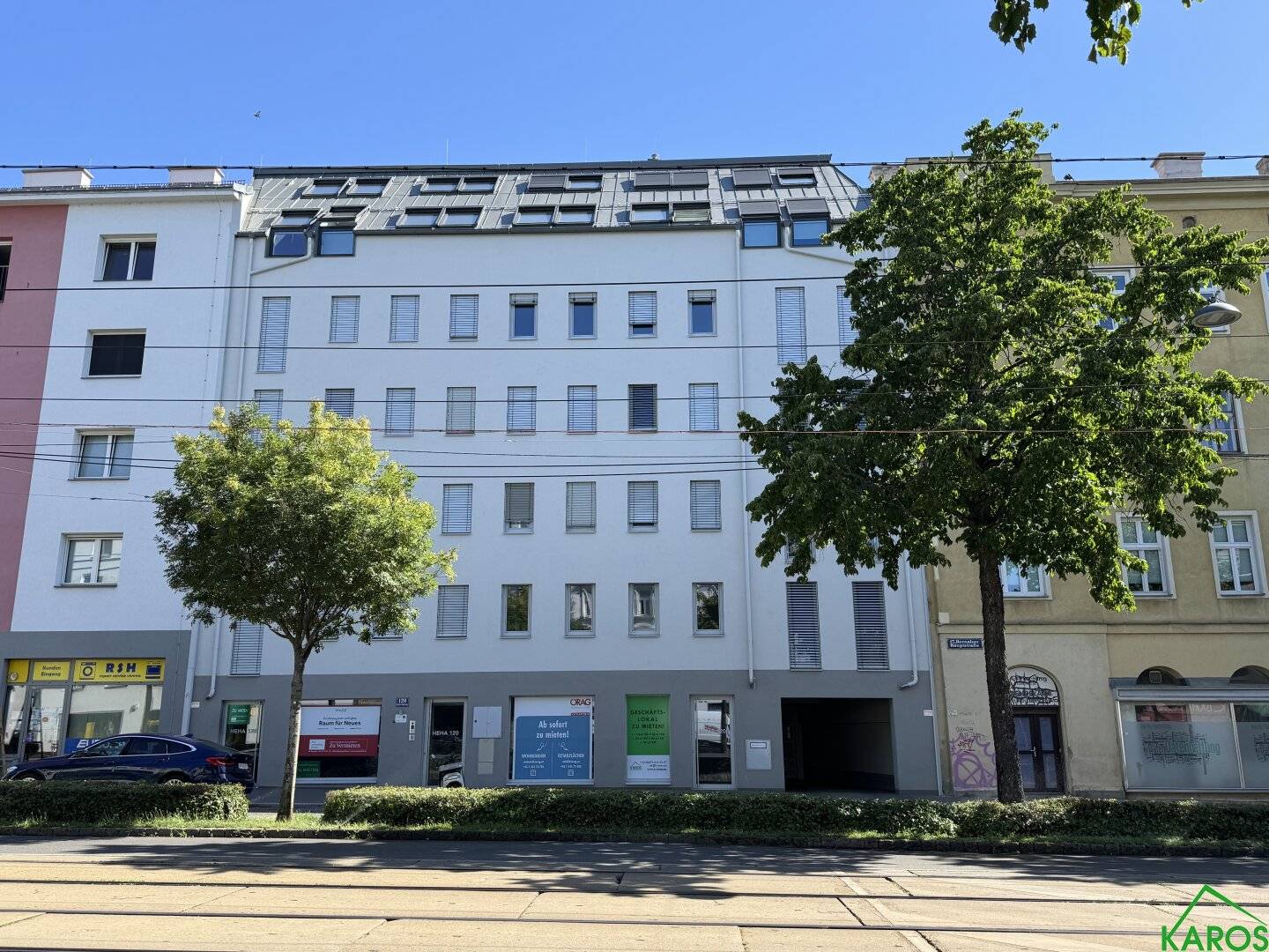 First Occupancy Retail Space with Underfloor Heating on Hernalser Hauptstraße