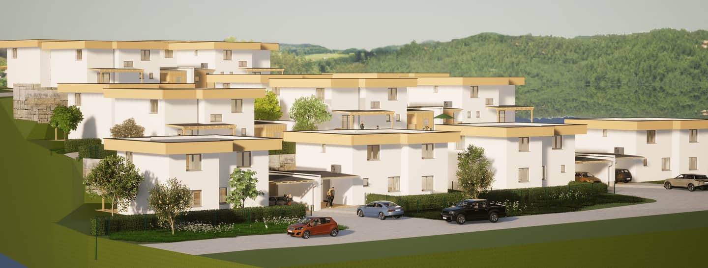 Modernes Reihenhaus mit Garten und Terrasse in zentraler Lage