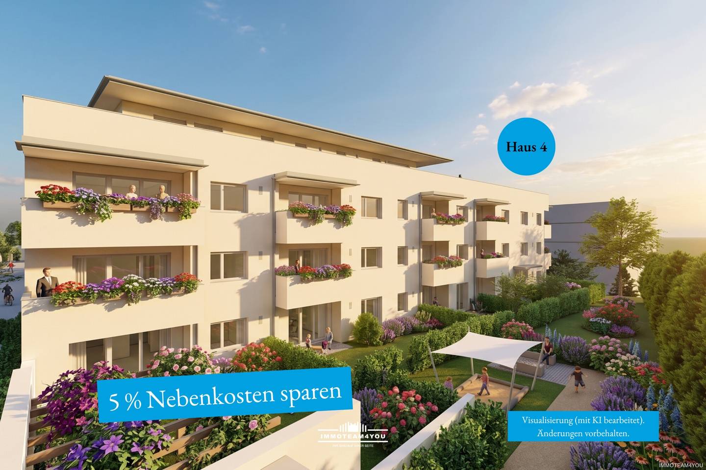 Ground floor apartment with southwest terrace and elevator