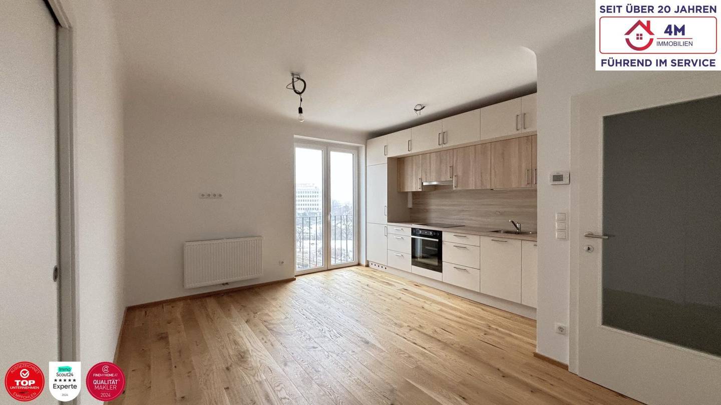Kernsanierte Wohnung mit Wohnküche nahe Belvedere