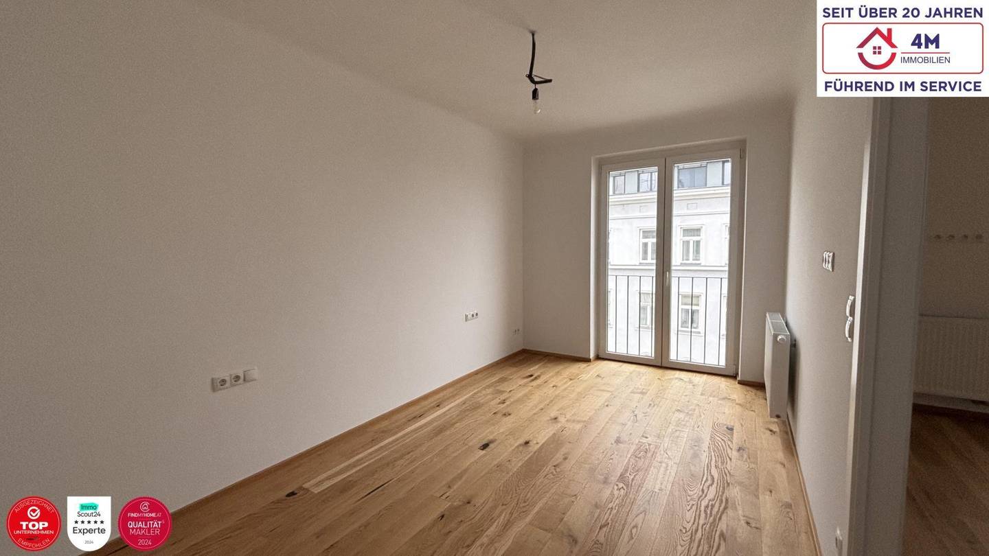 Kernsanierte Wohnung mit Wohnküche nahe Belvedere