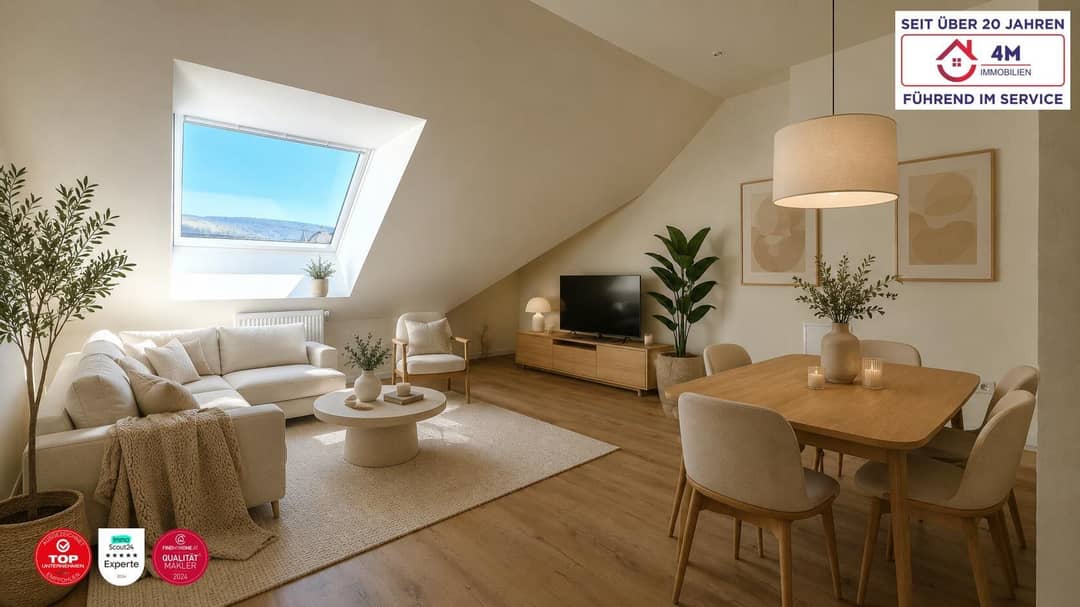 Wohnzimmer gestagt
