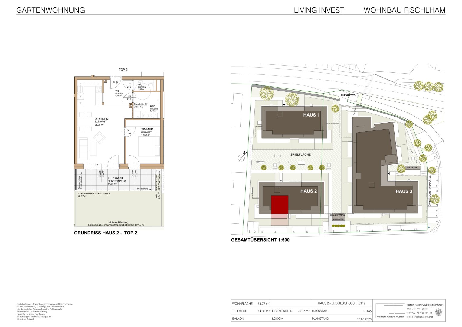 Erdgeschosswohnung mit Terrasse und Gartenanteil in ruhiger Lage