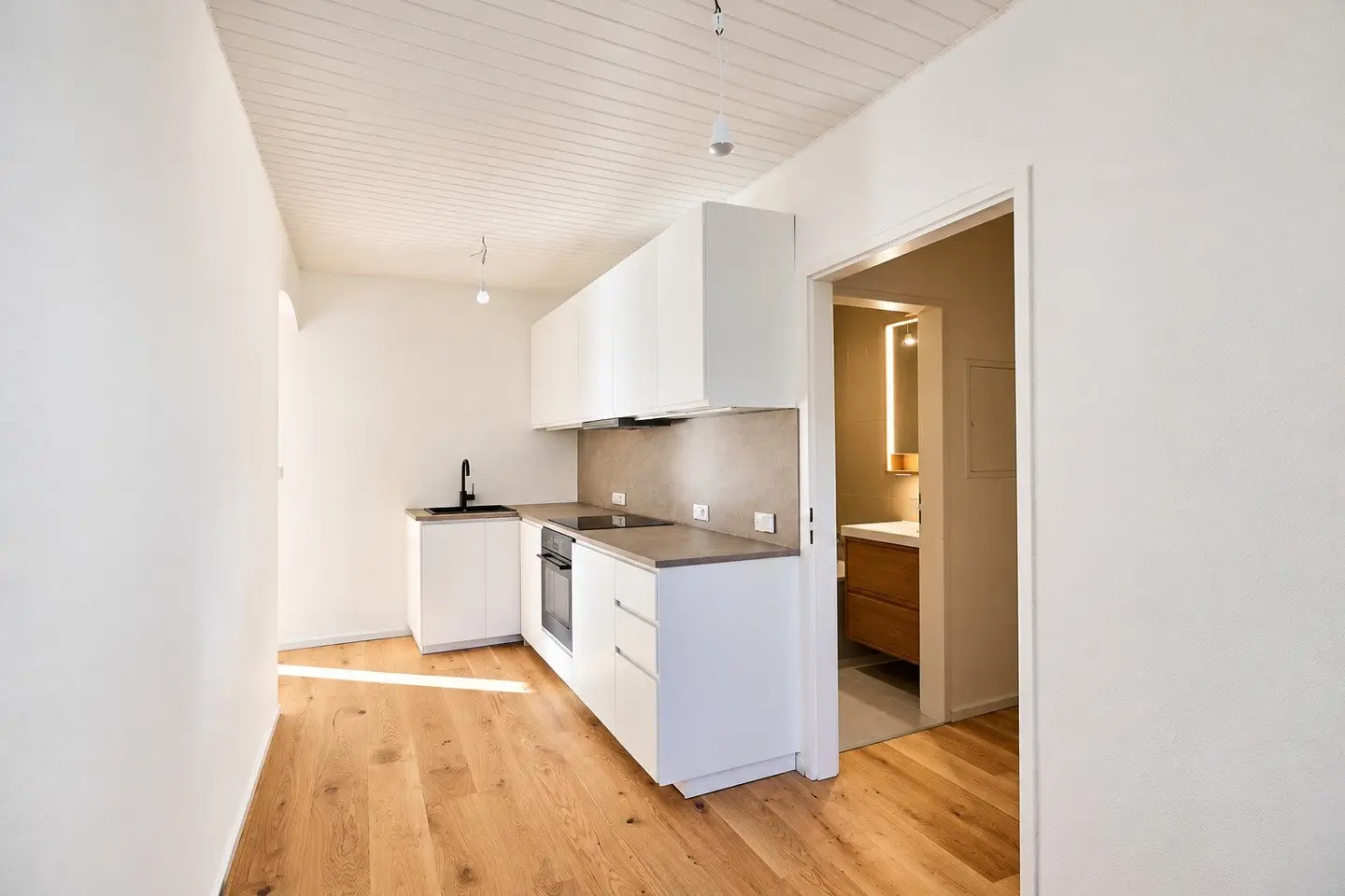 Saniertes Apartment mit großer Terrasse und Seeblick