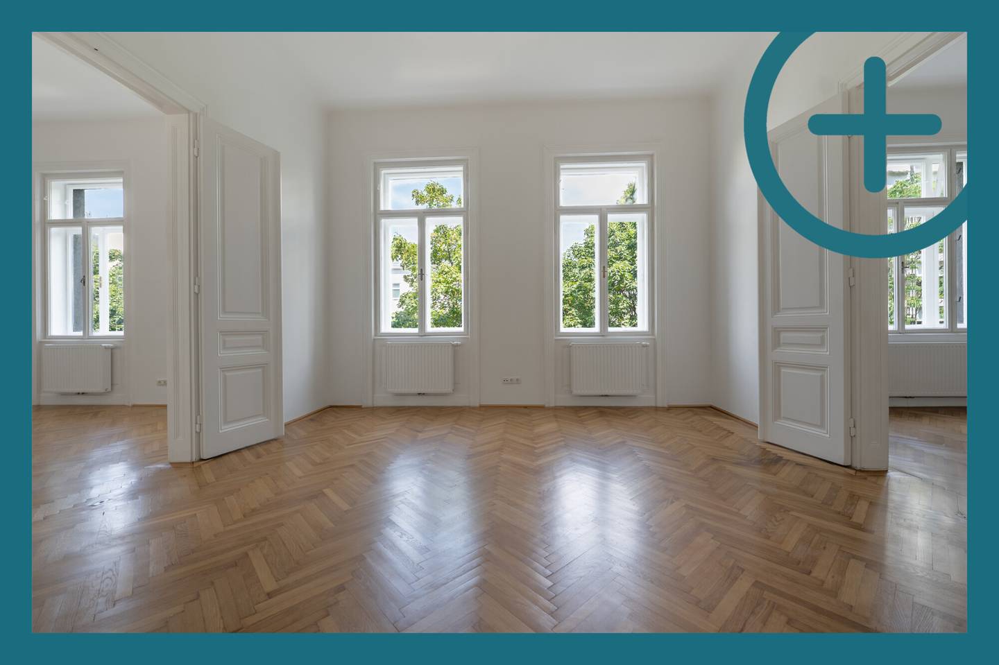 Generalsanierte Altbauwohnung mit Balkon nahe Votivkirche