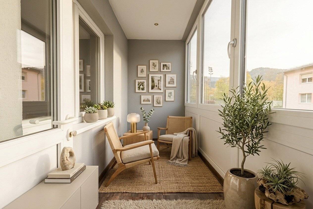 Helle Wohnung mit Loggia in Sieglanger