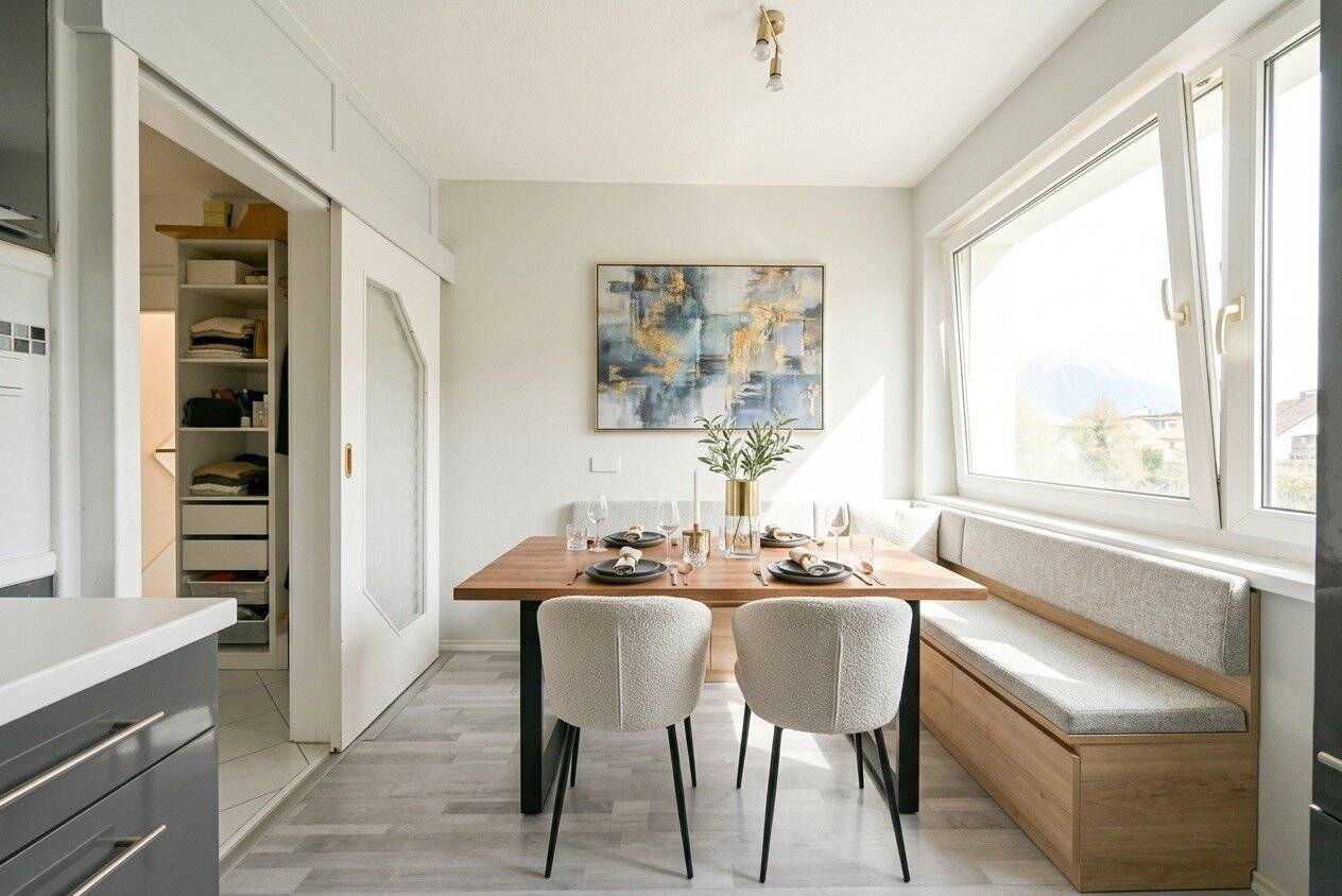Helle Wohnung mit Loggia in Sieglanger