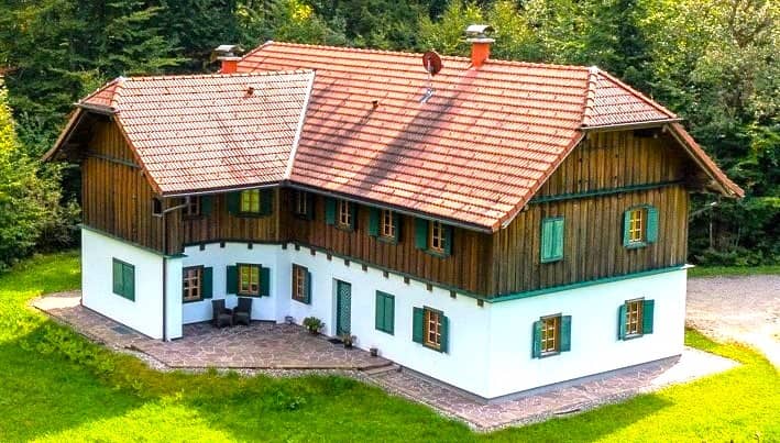 Country house in secluded location with garden and terrace