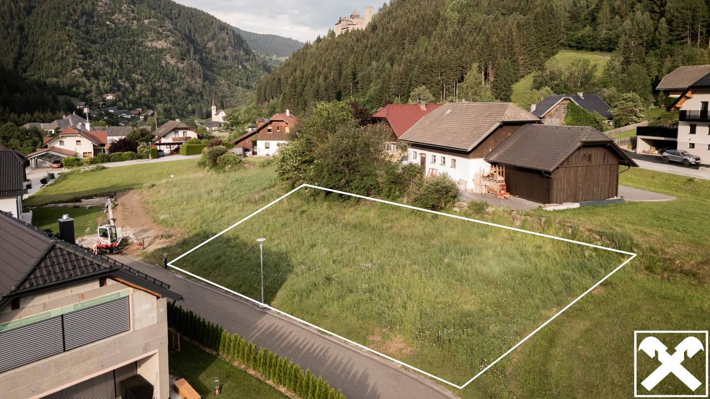 Sonniges Baugrundstück mit Burgblick in ruhiger Lage