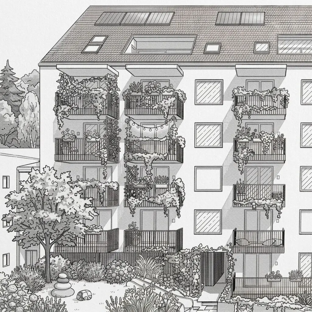 Neubauwohnung mit Balkon und Süd-Ausrichtung