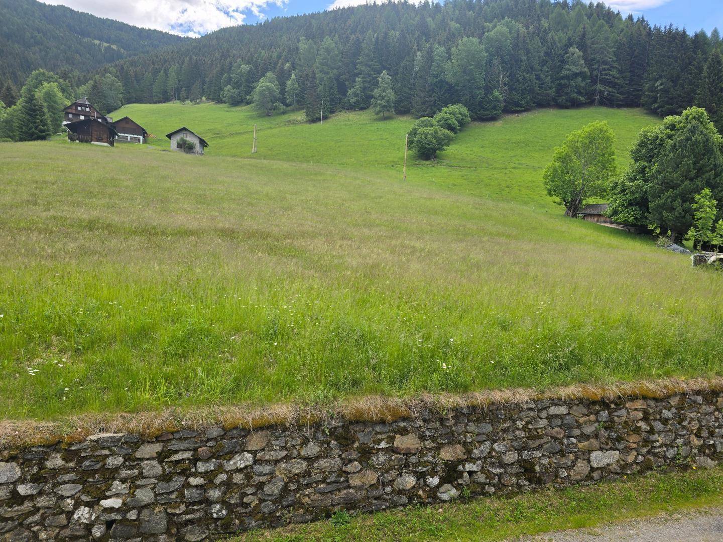 Baugrundstück mit Panoramablick in den Nockbergen