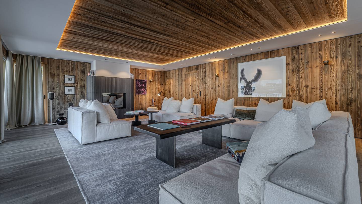 Maisonettewohnung mit Garten Sauna und Bergblick