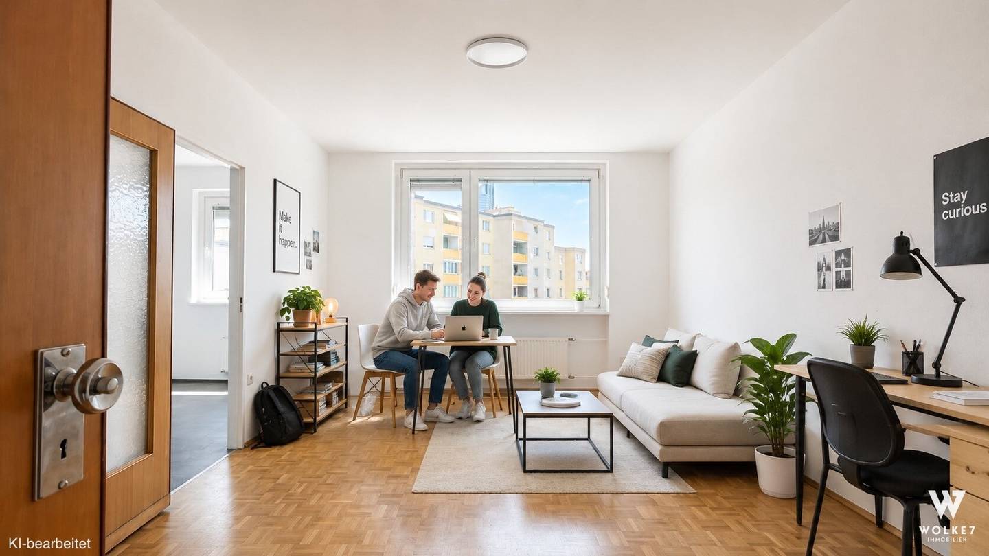 Helle Neubauwohnung im Liftstock mit Ostlage und Parkett
