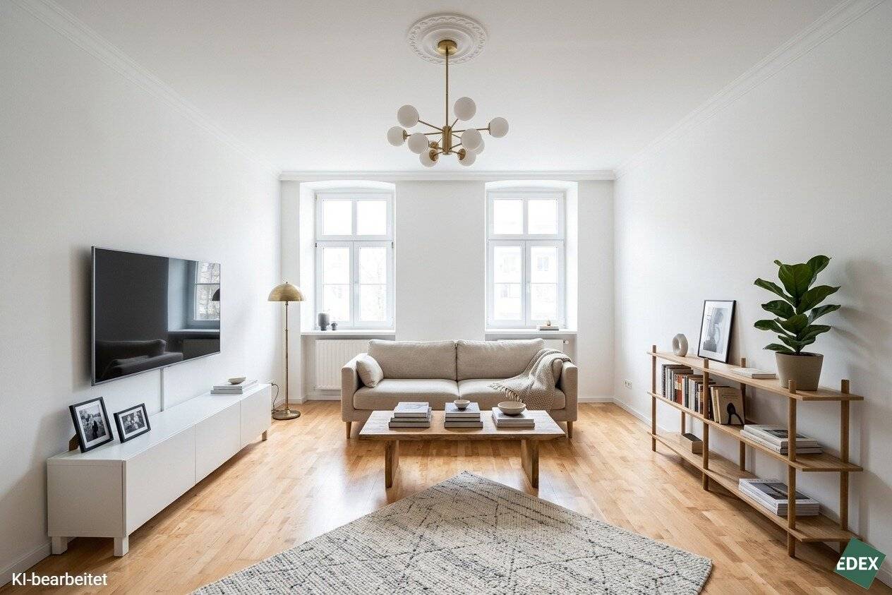 Altbau apartment with design potential near U1 Keplerplatz