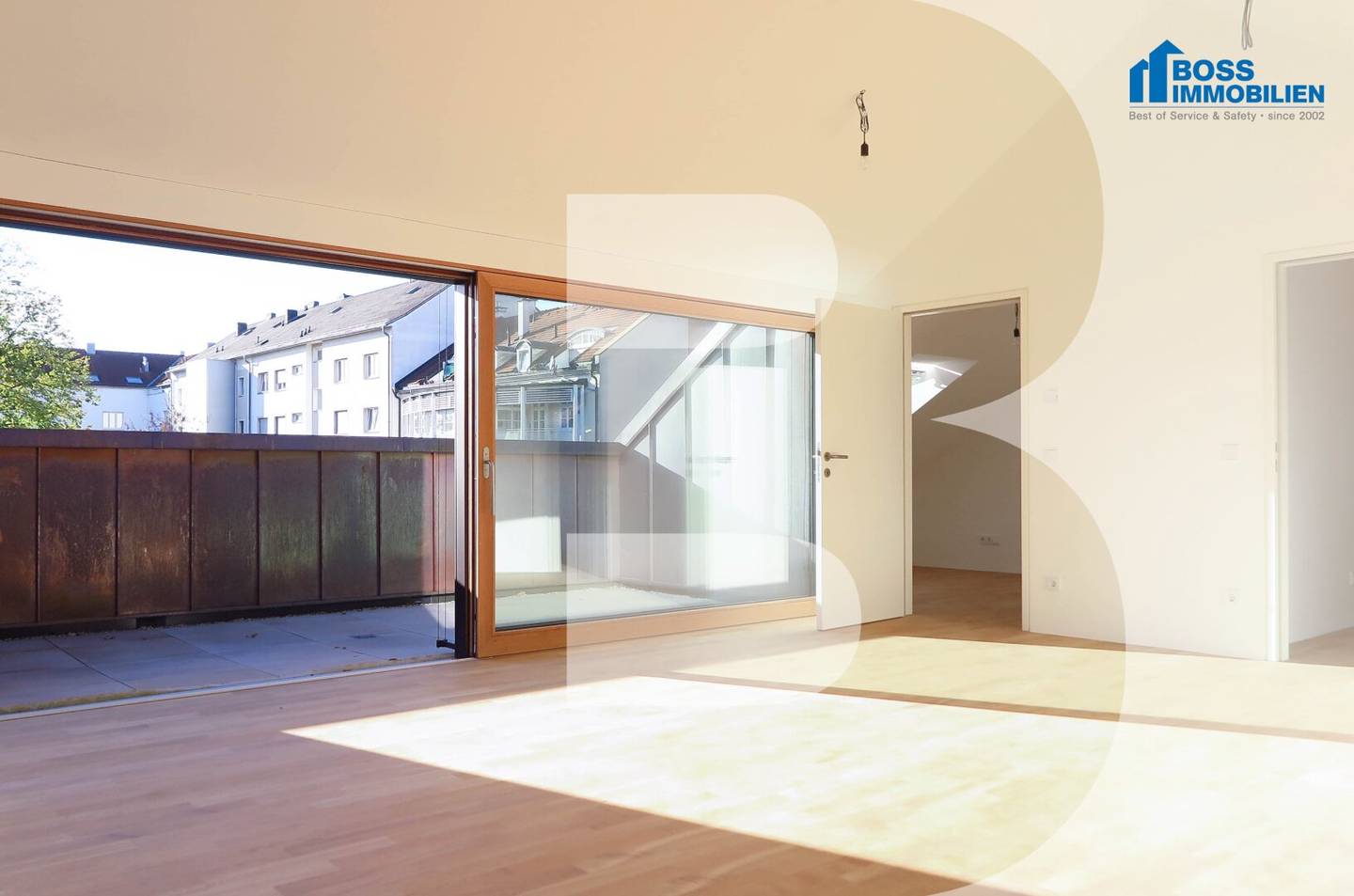 Bright Penthouse Apartment with Terrace and Air Conditioning