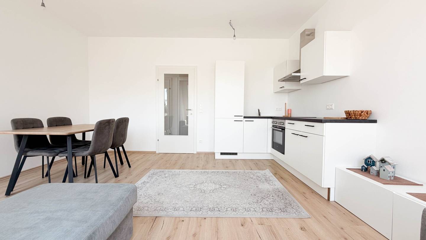 Dachgeschosswohnung mit Balkon und Grünblick in Vasoldsberg