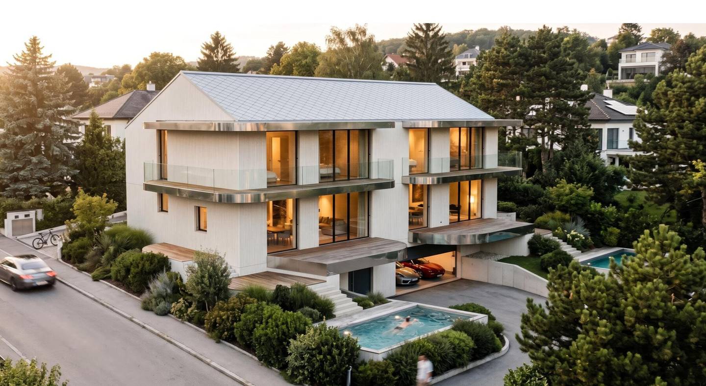 Building plot with southwest orientation and green views in Klosterneuburg