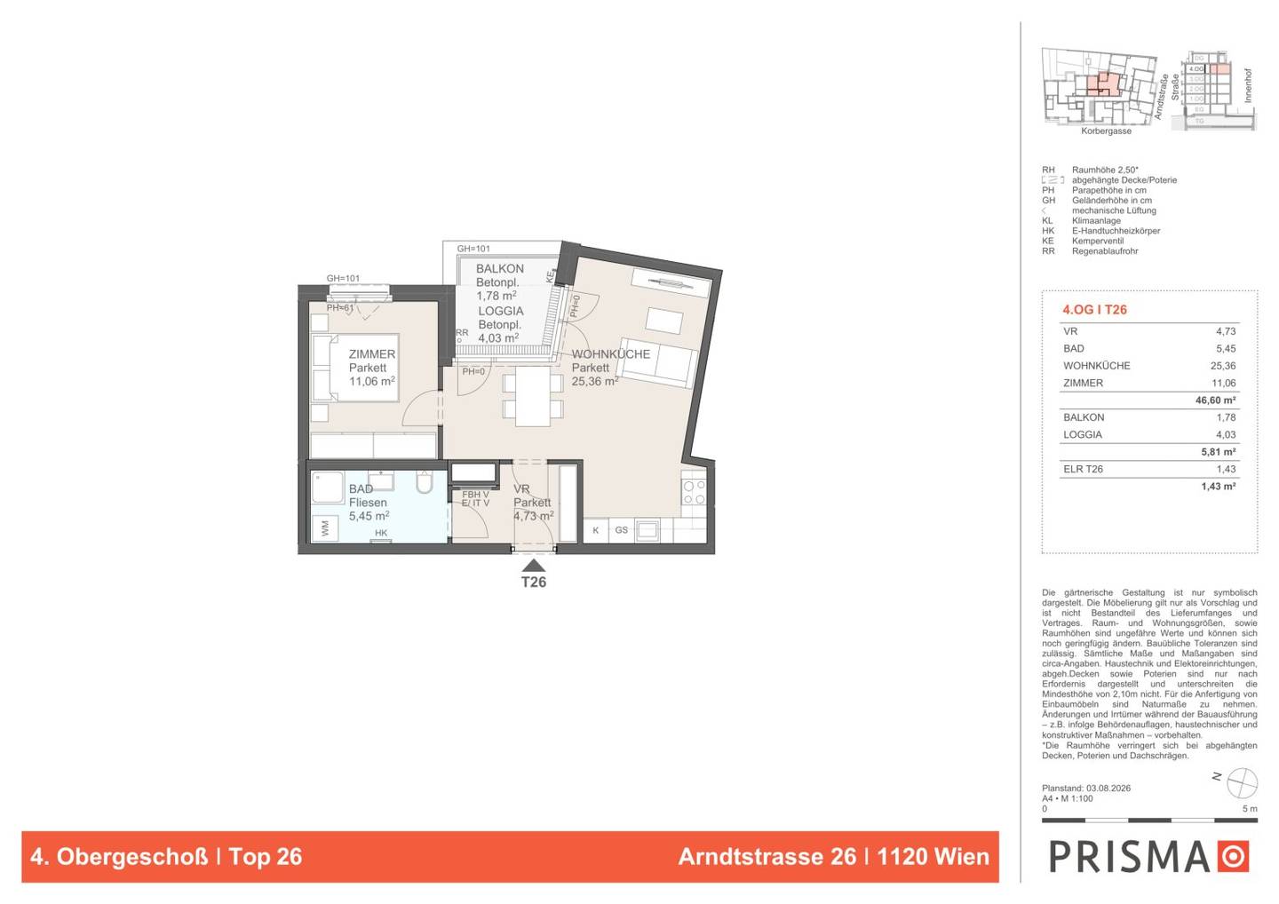 Wohnung mit Loggia und Wohnküche am Steinhagepark