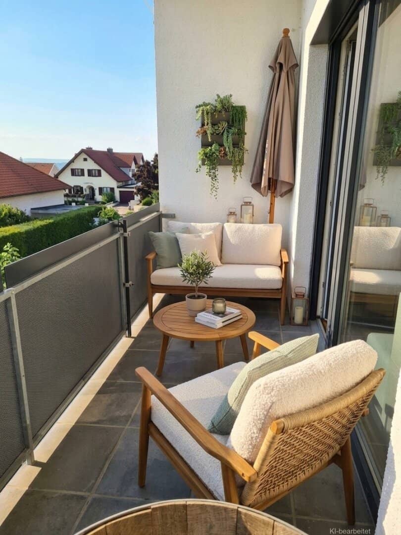 Neubauwohnung mit Balkon und Seeblick