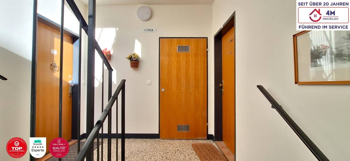 Durchdachte 3-Zimmer-Wohnung mit Loggia in ruhiger Wohnlage