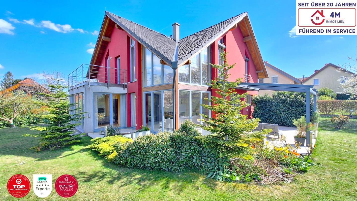 Einfamilienhaus mit Sauna Garten und Fernblick